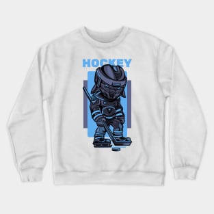 Hockey player Crewneck Sweatshirt